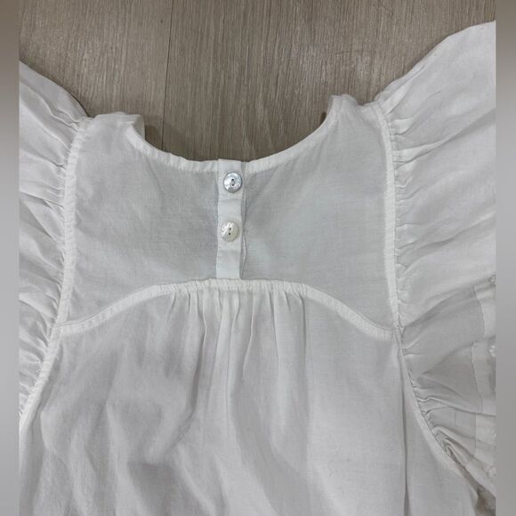 Paper Wings girls white dress, size 7 - Picture 5 of 6